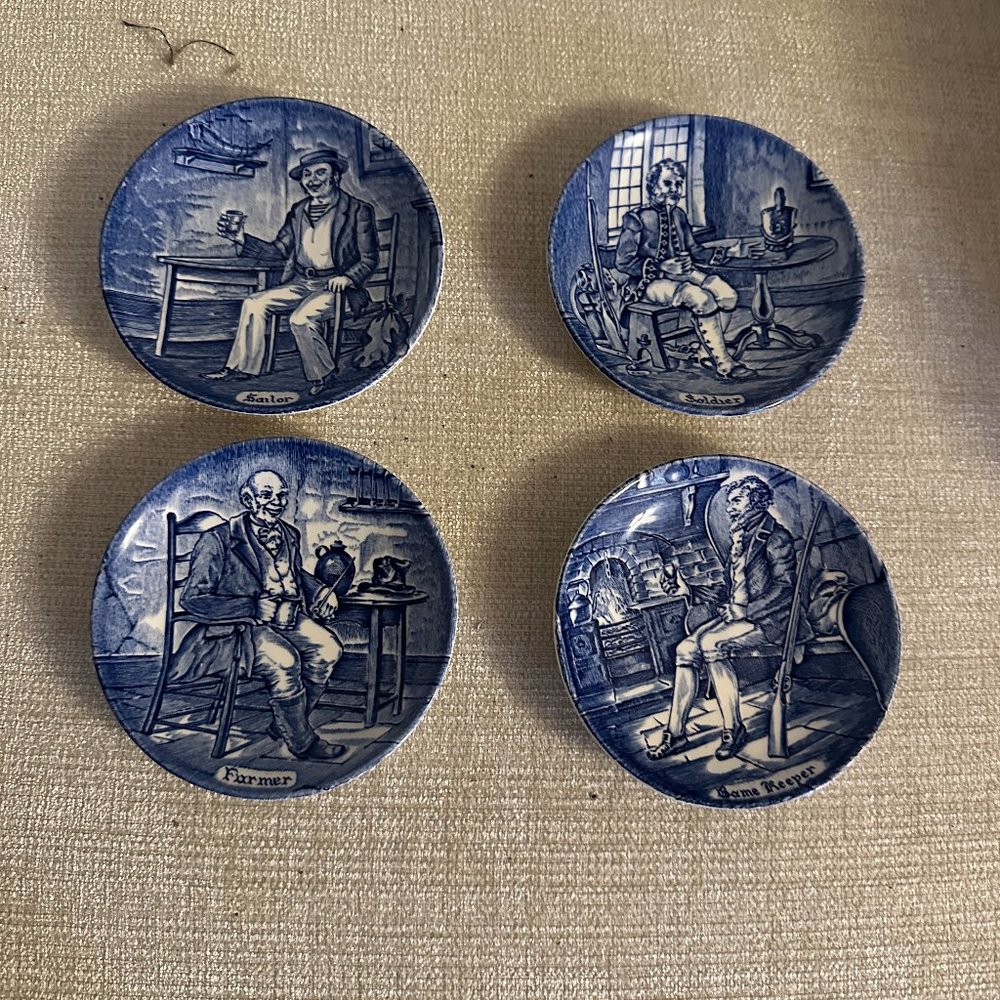 4 Vintage Enoch Wedgwood Turnstall ltd